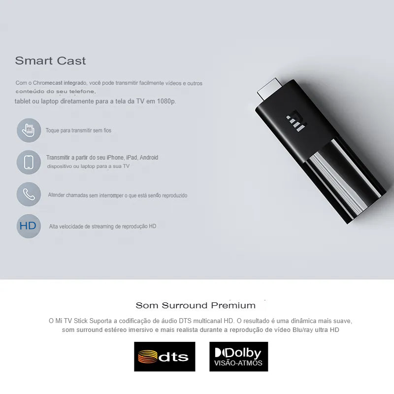 Smart Tv Xiaomi - Mi TV Stick®